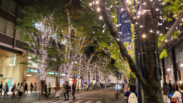 Year End Scene in Tokyo