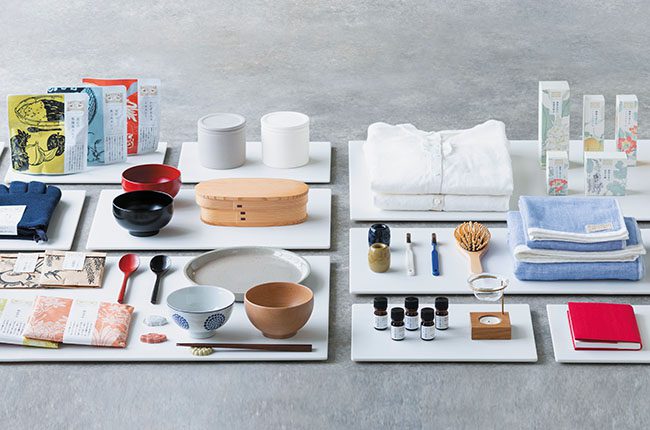 Japanese lifestyle products by Nakagawa Masashichi Shoten showcasing minimal design and high-quality craftsmanship